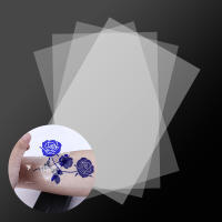 50 Pcs Bolsa De Productos Técnicos Nuevos Película De Transferencia Tatuaje Transparente Papel De Transferencia Térmica Para Patrón Transparente - details 6