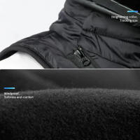 Conjunto De Calor Negro Para Motocicleta Y Scooter Eléctrico Con Collar Y Cubierta De Pierna Funda De Rodilla Suave Y Cálida Para Invierno - details 12