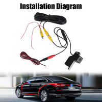 Cámara De Retrovisores Para Coche 12V Para VW Passat B7 CC POLO Golf 4 MK4 Visión Nocturna Ángulo De 170° Accesorios De Auto PDC Parktronic - details 11