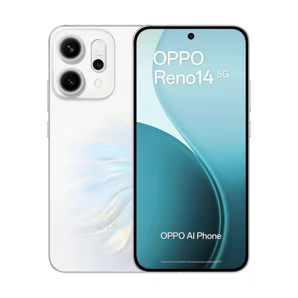 OPPO Reno14 5G 12GB-256GB Blanco (Pearl White) Dual SIM - 1
