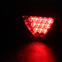 Luz De Advertencia Triangular LED Bombilla De Faro Trasero Universal Para Coche Freno Luz De Fosa Roja Compatible Con BMW - details 7