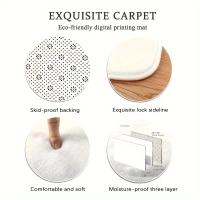 Alfombra De Cocina Navideña Joyful Tapete Antifatiga De Tela Cuadrícula Para Decoración De Fiestas Y Vacaciones Material Poliéster 100% - details 7