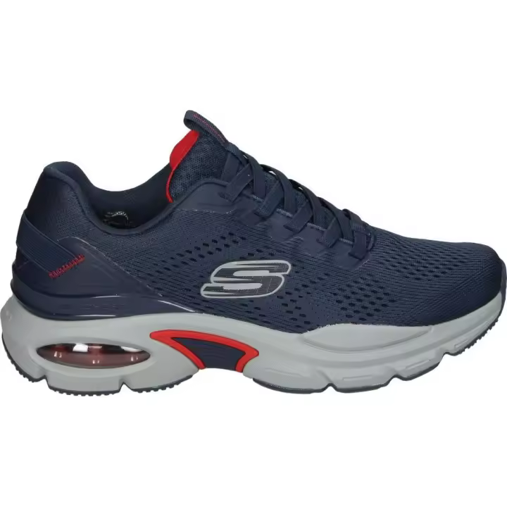 DEPORTIVAS SKECHERS 232655-NVRD CABALLERO NAVY - 1