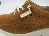 ZAPATO DE CUÑA CON CORDON ELASTICO, PEPE MENARGUES 11107, materiales de piel, cuña de 5cm, plantilla extraíble acolchada - details 3
