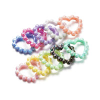5pcs/Lote Contadores De Corazón De Acrílico Para Hacer Joyas Accesorios DIY Para Pulseras Y Pendientes En Colores Mixtos - details 2