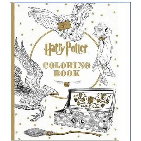 UNIVERSO Libro Para Colorear Harry Potter 25cm X 25cm 24 Páginas - 1