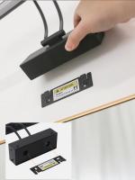 Lámpara LED Moderna Para Espejo Con Control Remoto Y Interruptor Push Recargable Iluminación Para Baño Dormitorio Hotel Metal Color Oro Negro - details 7