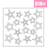 2pcs Adornos De Uñas Para Manicura Francesa Pegatinas De Arte De Uñas Con Guías De Borde Forma Para Decoración DIY Pack De 2 Hojas - details 7