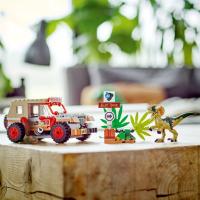 Conjunto De Bloques De Construcción Dinosaurio Dilophosaurus Ambush 221 Piezas Serie Mundial Juguetes De Artesanía Para Niños Regalos - details 4