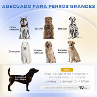 PawHut Sofá para Perros Grandes Cama Elevada para Perros Tapizada con Cojín Lavable y Patas de Madera de Pino Carga 40 kg 98x67x25 cm Verde - details 3