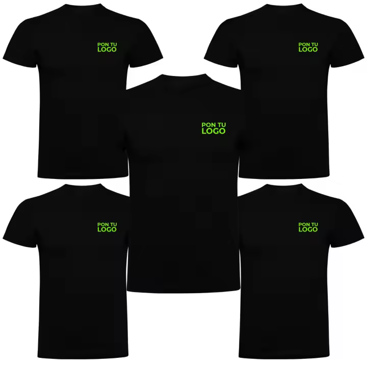 Camisetas Personalizadas Roly para Hombre - Pack 5 Mangas Cortas - 1