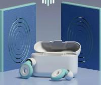Antifaz para Dormir con Tapones Cómodos de Silicona Suaves para el Ruido: Descanso Profundo y Tranquilo, Bloqueo de Luz y Ruido, Set Completo Noches Relajantes DICACA NATURE. - details 3
