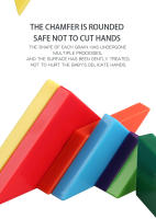 Puzzle De Madera 3D Magnético Juegos Geométricos Tangram Montessori Educación Temprana Sorteo Juguetes Para Niños Regalos - details 12