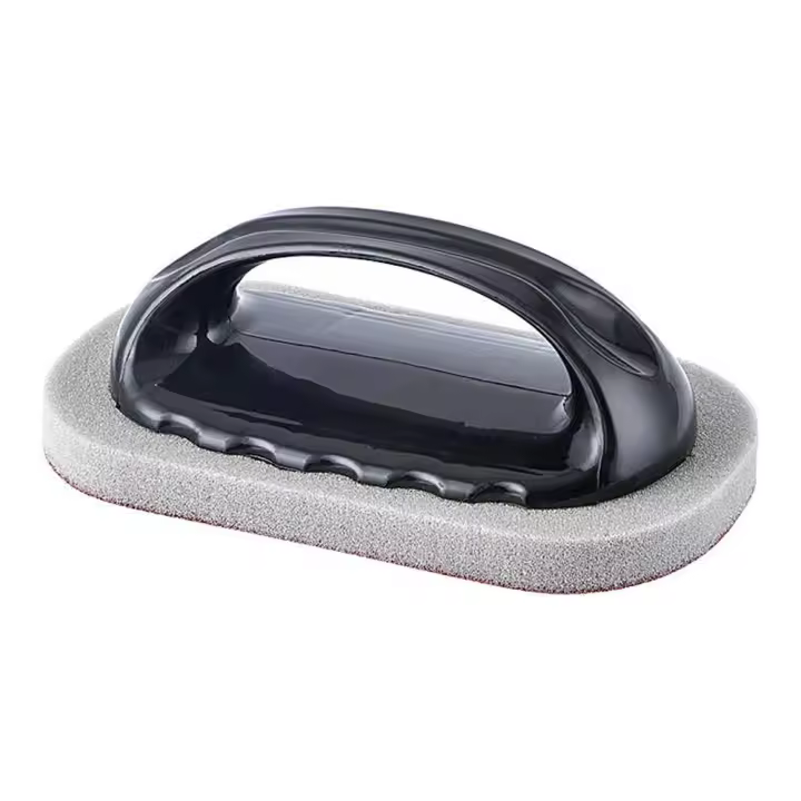 Cepillo De Limpieza Mágico Con Esponja Y Cepillo De Limpieza Para Cocina Y Baño Herramienta De Desinfección Fuerte Con Mango Para Uso Doméstico - 1