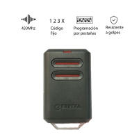 ERREKA Kuma KU02 Pack 3 Mandos Mando Garaje De 2 Botones Canales 433 MHz Compatible con Erreka Luna Y Reson Nuevo Modelo Más Resistente - details 1