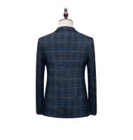 Chaleco Masculino De Negocios Moda Casual Profesional Traje Slim-fit Para Bodas Estilo Británico Abierto Completo Talla Regular - details 9