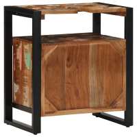 vidaXL Mueble de baño para lavabo madera maciza reciclada 55x35x60 cm - details 3