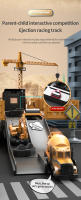 Juego De Juguetes De Camiones De Construcción Para Niños Crane Torre Excavadora Bulldozer Vehículos De Metal Para Niños De 4 a 12 Años - details 5