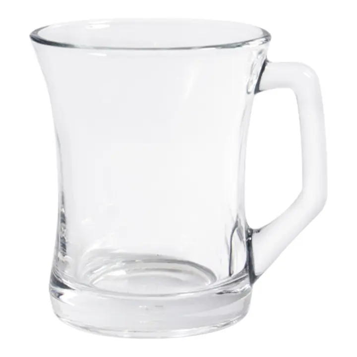 LAV - Set de 6 Vasos con Asa 225cc Zen - Elegante y Funcional - Ideal para Ocasiones Especiales - Alta Calidad y Versatilidad - 1