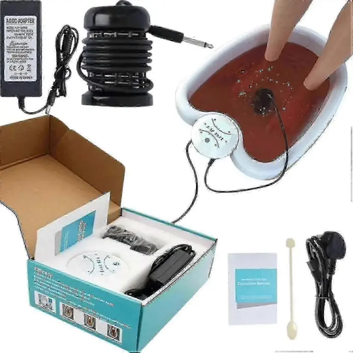 Ionic Foot Spa At Home And Cleanse - Ionic Foot Bath Machine, Detoxify Your From Hazardous New Models - 1