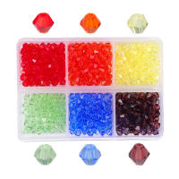 Set De 600 Piezas De Cuentas De Cristal Para Manualidades DIY 4mm Diamante Punzante Para Fabricación De Pulseras Joyería Accesorios - details 10