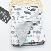 Manta Bebé Doble Capa De Super Suavidad En Poliéster Para Niños Y Niñas Recién Nacidos Envoltura De Envolvente Para Dormir Todo El Año - details 13