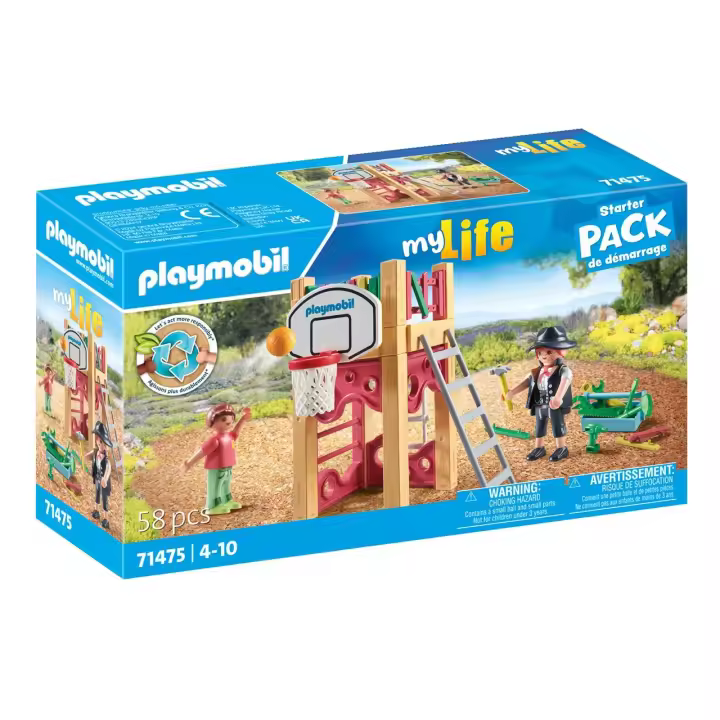 Starter Pack: Carpintería con Torre de Juegos 71475 PLAYMOBIL - 1