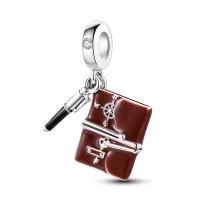 Perlas De Perfume Para Mujer Plata Esmaltada Colgante De Zapatos Altos Y Lápiz Labial Para Pulsera DIY Joyería - details 85