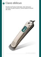 Set De Manicura Portátil MR.GREEN Kit De Pedicura Con Cuchillas De Acero Inoxidable Estuche De Aseo Para Viajes Regalo Con Tijeras De Uñas - details 5