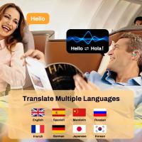 Auriculares con traducción de idiomas en tiempo real con IA, versión mejorada 2025, auriculares con traducción de IA de oído abierto, auriculares con traductor para Android e iOS, auriculares con traducción a 144 idiomas para iOS y Android - details 6