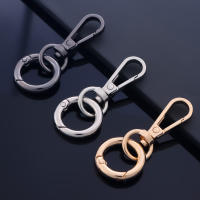 2 Sets De Hebilla Giratoria De Metal Para Manualidades Y Fabricación De Correas Clavija Doble Abertura Para Llaves - details 0