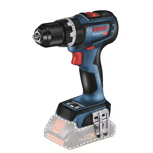 Taladro percutor BOSCH sin bateria GSB 18v-90 C profesional - 1