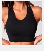 New Women's Seamless Yoga Tank Top with Eight Straps Cross Solid Color High Elastic Sports Bra and Bra Free Fitness Tank Top - details 20