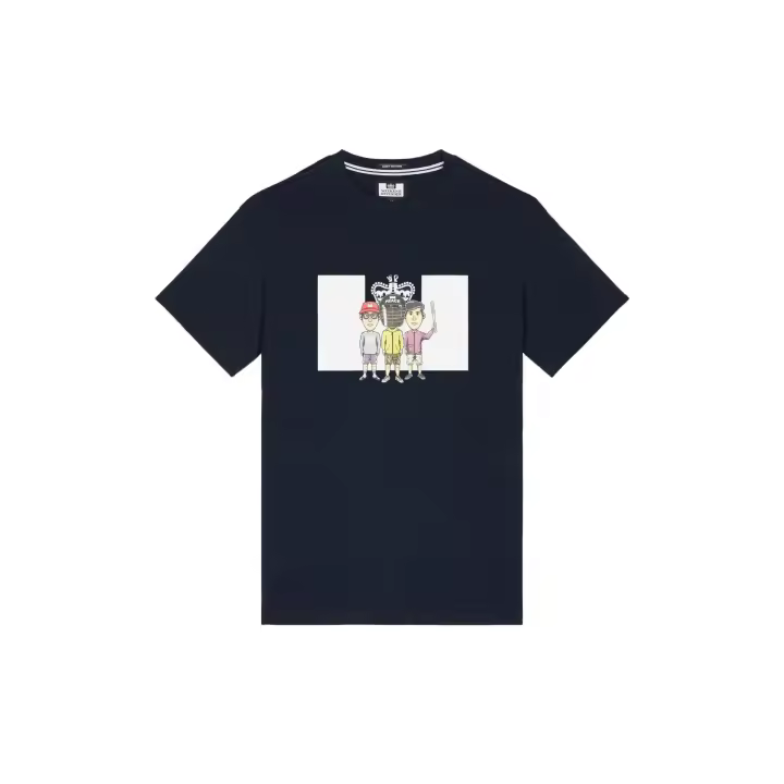 Weekend Offender Camiseta Hombre Weekend Azul - 1