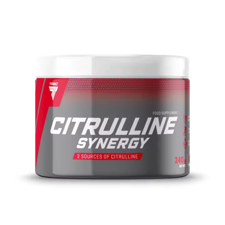 Citrulina Synergy  240g  Mejora el Rendimiento Físico  Aumento de Energía y Resistencia  TREC NUTRITION - 1