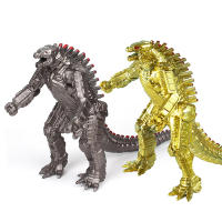 Figura De Acción Gigante Gold Mechagodzilla Vs Kong 7 Pulgadas Juguete Movable Con Articulaciones Regalo Para Niños Fanáticos De Los Dinosaurios Y Los Monstruos - details 0