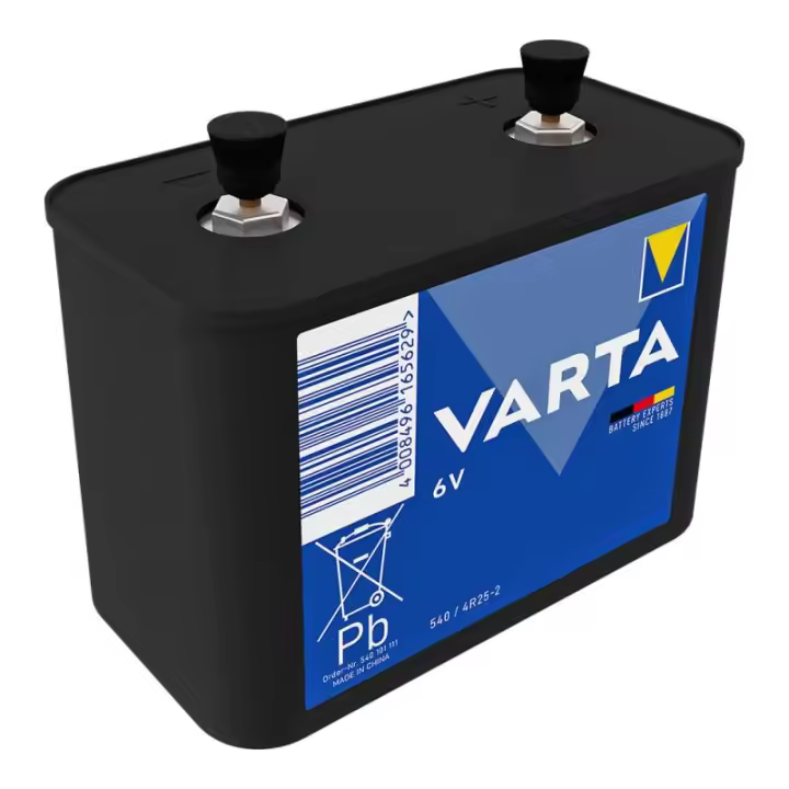 VARTA Batería VARTA 6V 136x73x125mm Tipo Zinc - Compatible Ref. 4R25-2 - 38561 Batería Herramientas Eléctricas Baterías Herramientas - 1