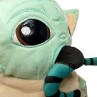 Baby Yoda Peluche Mandalorian Grogu Comiendo 30cm Star Wars, Peluche El Mandaloriano para Niños y Adultos, Regalo Cumpleaños, Aniversario, Navidad, Reyes - details 4