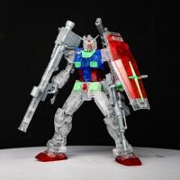 Figura De Acción Coleccionable Hg 1/144 Gto Ganso Yuanzu Color Transparente Rx-78-2 Modelo Artesanal Decorativo Juguete Regalo Para Adolescentes Y Adultos - details 4