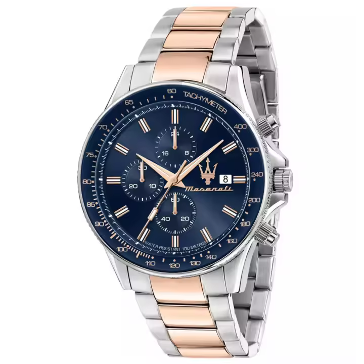 Reloj Analógico de Cuarzo Para Hombre Maserati R8873640012, Diámetro 44 MM - 1