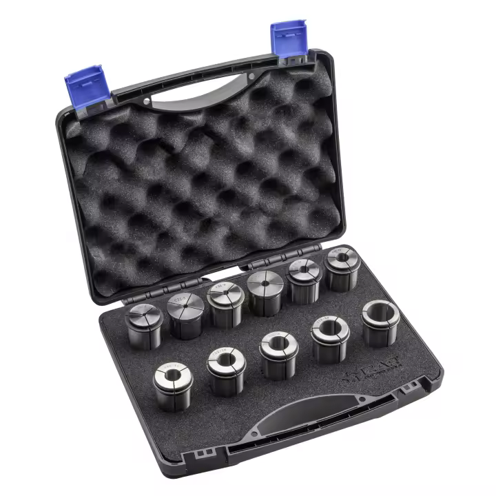 Pinza Precisión IZAR  Gran Apriete C 10 Micras - 8395 - Set C32 - 11 Pcs. (4 - 5 - 6 - 8 - 10 - 12 - 14 - 16 - 18 - 20 - 25) - 1