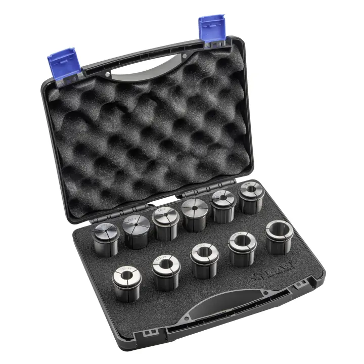 Pinza Precisión IZAR  Gran Apriete C 10 Micras - 8395 - Set C32 - 11 Pcs. (4 - 5 - 6 - 8 - 10 - 12 - 14 - 16 - 18 - 20 - 25) - 1