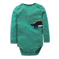 Bodysuits De Bebé Unisex Para Recién Nacidos 100% Algodón Ropa De Bebé Suave Con Diseño De Dibujos Animados Para Primavera - details 9