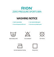 RION Top Deportivo Para Mujer Sujetador De Gimnasio Fitness Con Relleno Crop Top Sin Costuras Para Yoga Sujetador Sin Aros - details 18
