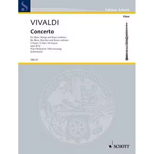 Vivaldi, Antonio. Concerto Op. 8 Nº 12 C-Dur RV 449/ Red.P - 1