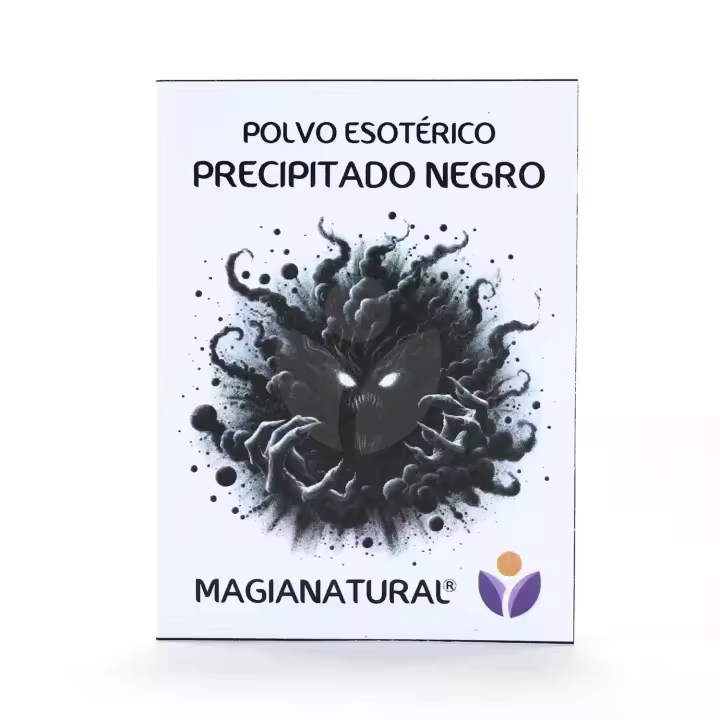 Polvo Esotérico Precipitado Negro - Magianatural®- Potencia tus Rituales Mágicos - 1