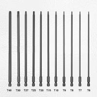 Juego De 11 Piezas De Llaves De Fijación Magnéticas Torx Para Taladro Eléctrico Con Agujero Y Empuñadura Hexagonal Herramientas Manuales De Aleación - details 0