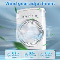 Aire Acondicionado Portátil Enfriador de Aire 4 en 1 600 Ml 3 Velocidades Ventilador - details 6