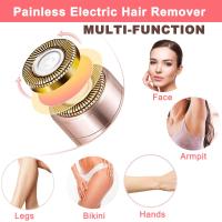 Epilador Eléctrico Portátil En Forma De Labial Para Mujeres Eliminación De Vello Facial Painless Y Efectiva Herramienta De Afeitado Doméstico Con Un Cuchillo - details 6