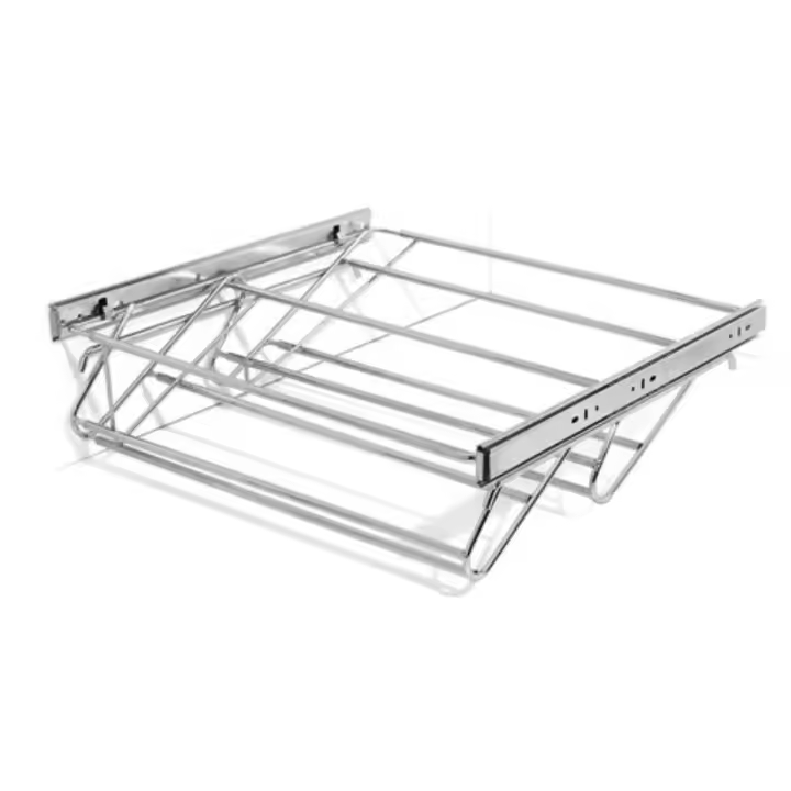 ZAPATERO EXTRAIBLE EXTENSIBLE DE 40 A 60 CM CROMADO - 1